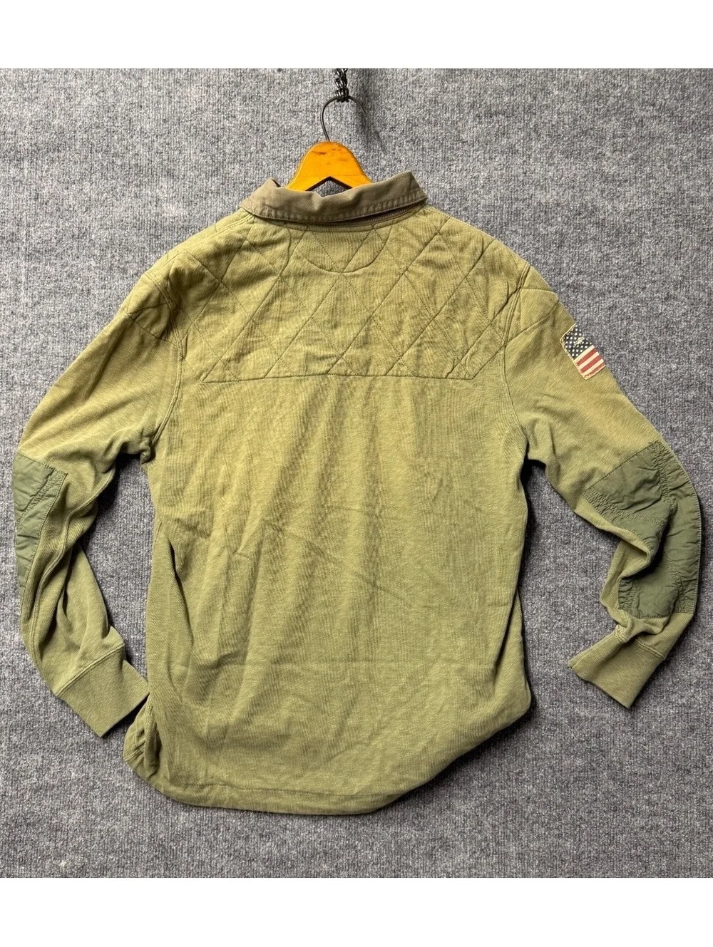 Polo Ralph Lauren PRL Rugby Shirt Native American Patch M